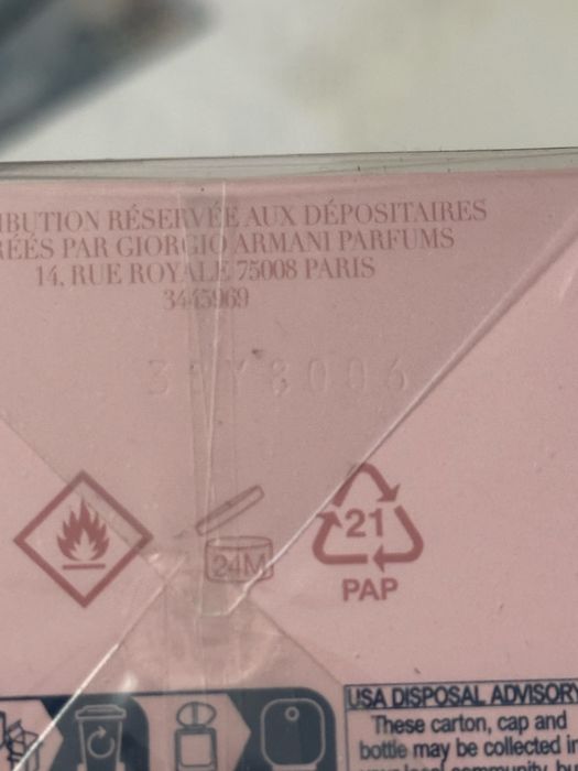 My way nectar GIORGIO ARMANI