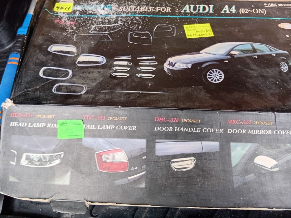 Хромы для audi A4