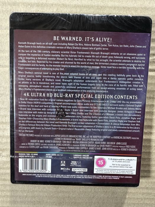 MARY SHELLEY'S frankenstein