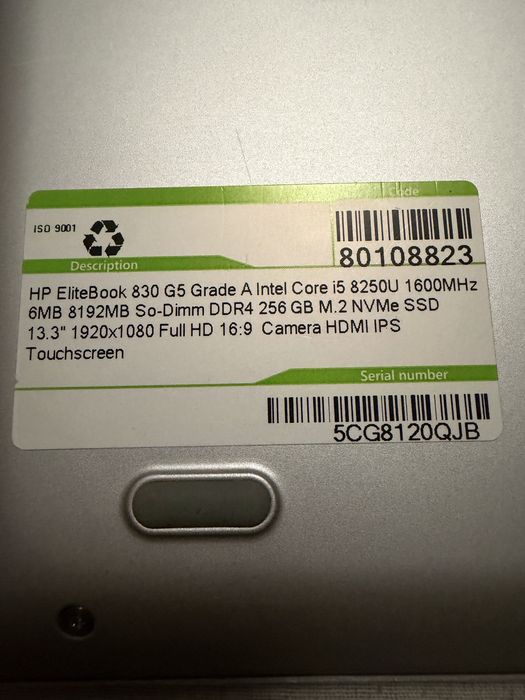 HP elitebook 830