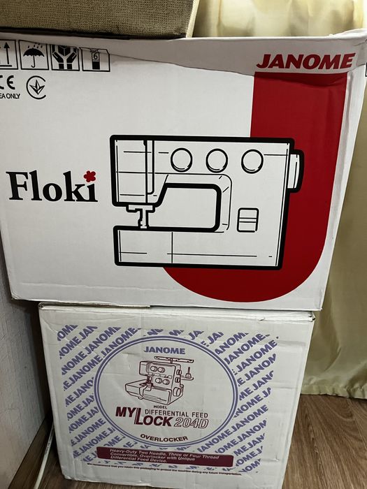 Продам швейную машину и оверлог