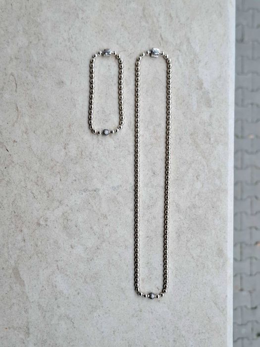 Сребърно колие и гривна ПАНДОРА