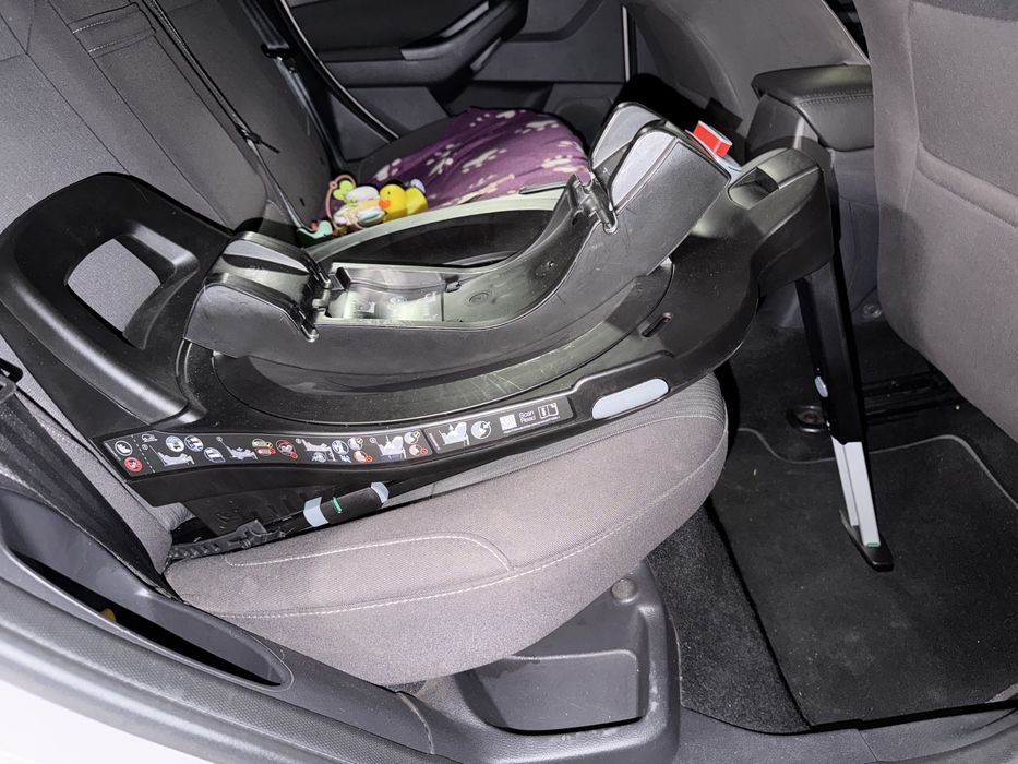 Vand scaun auto Britax Römer tip scoica 0-15 luni cu baza isofix inclusa, baby-safe pro, warm caramel
