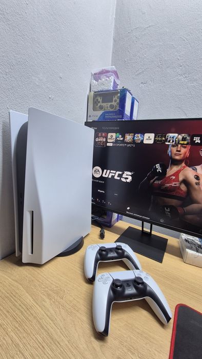 Playstation 5 diskovodli 2 ta orginal pulti+ oʻyinlari