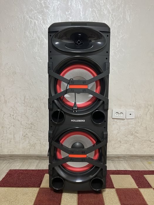 Музыкальный центр HOLLEBERG с микрофоном и Bluetooth