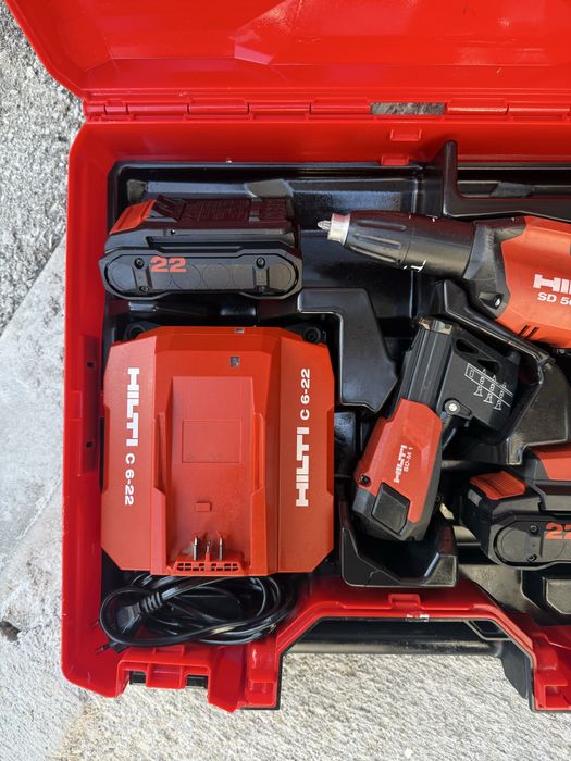 Hilti SD 5000-22 Nuron - Безчетков винтоверт с магазин