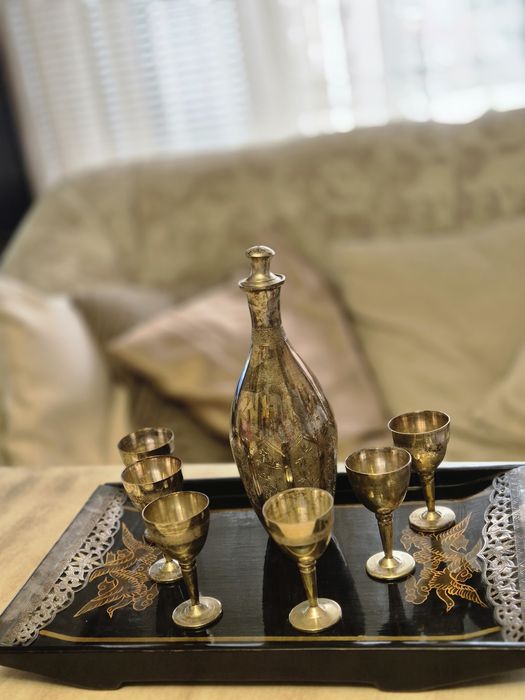 Ракиен сервиз (посребрен/алпака)