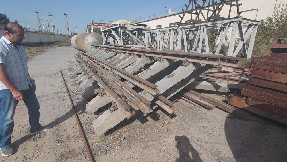 Temir yol Rels sotiladi 43 50 65 lik