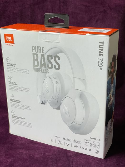 JBL TUNE 720 вт ОРИГИНАЛ новый в упаковке