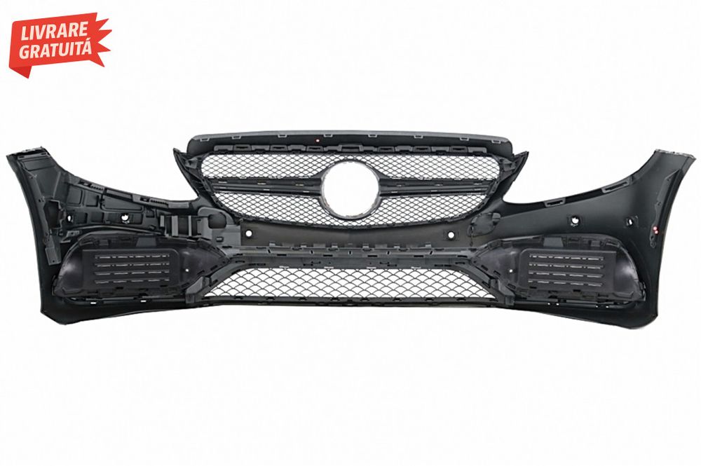 Pachet Exterior Complet si Faruri Full LED Mercedes Clasa C W205 Sedan