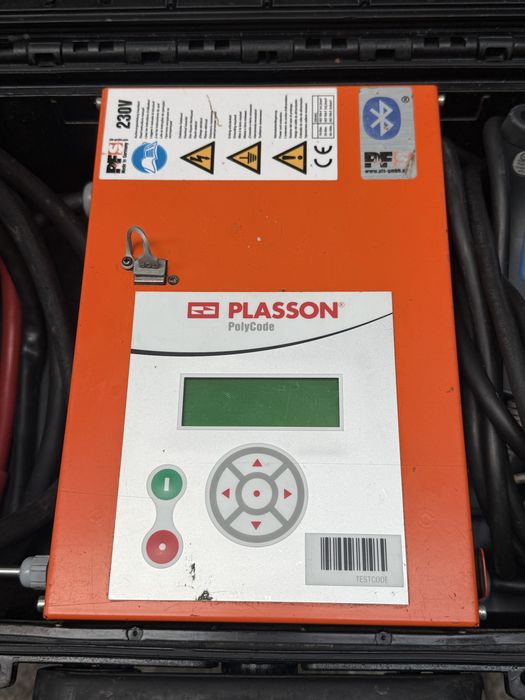 Aparat de sudura prin electrofuziune Plasson 180 mm cu protocol si bt