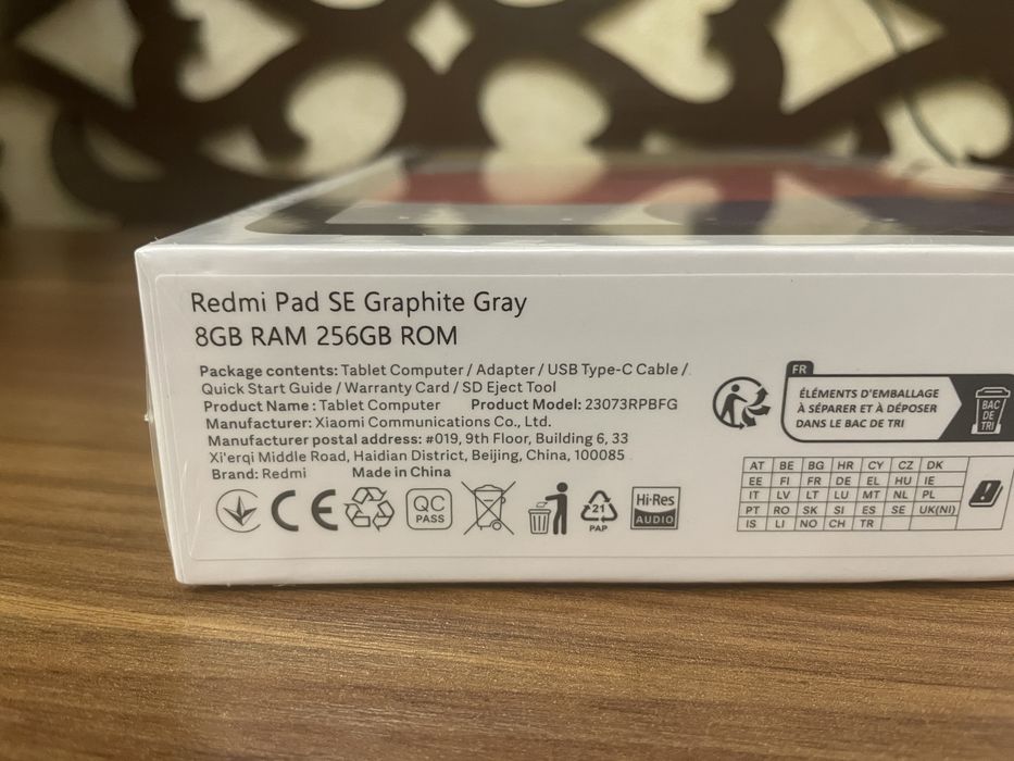 Redmi pad se 8 256