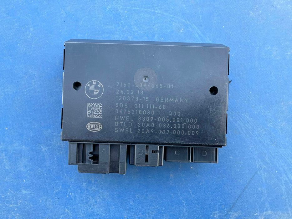 Modul carlig remorcare bmw g20 g21 g30 g31 g01 g02 g32 g11 g12 63116894065