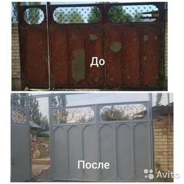 Изготовления ворот, ремонт и реставрация.