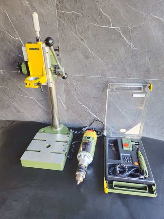 Set frezare Proxxon masină de frezat/stand găurire/suport frezare