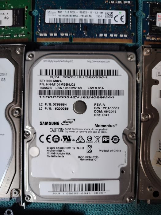 HDD 1 Tb Samsung Laptop diverse piese