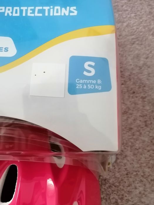 Set Nou casca, genunchiere și cotiere, Roz