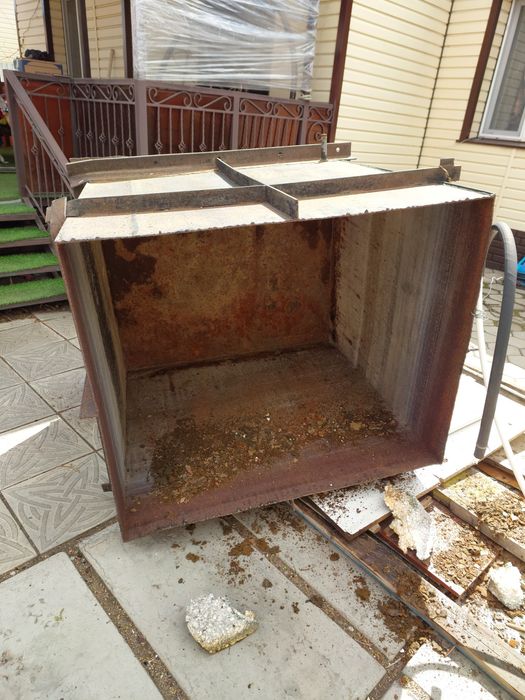 Бак железный для воды