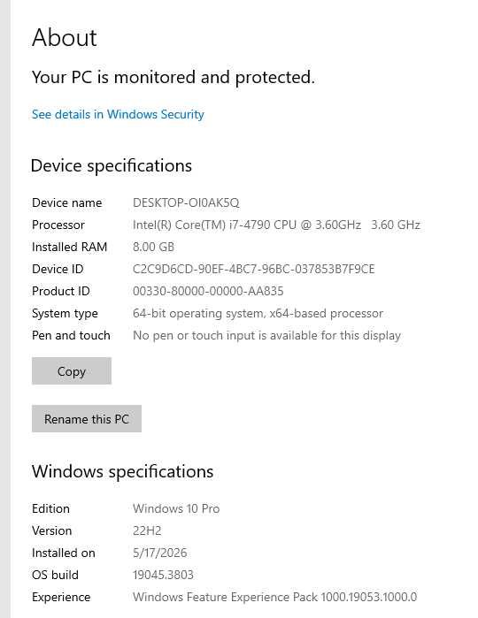 ASUS Z97-C+ i7-4790 + 8GB DDR3