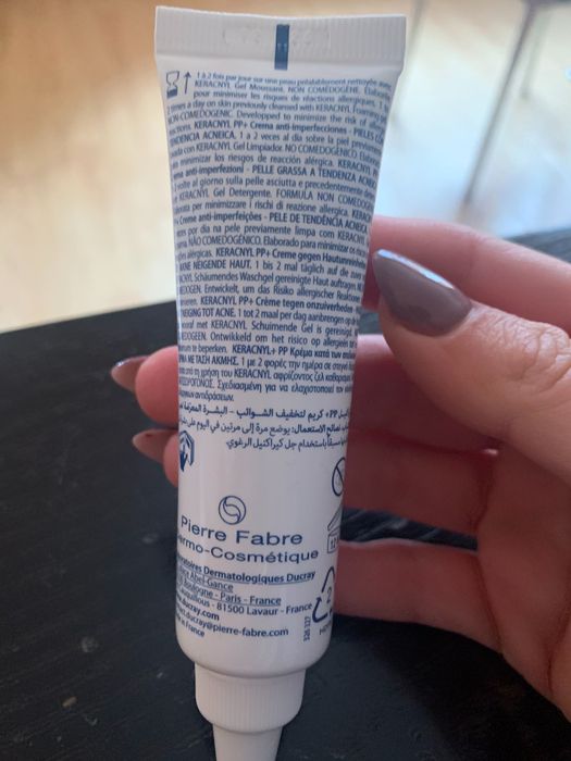 Крем за акнеична кожа Ducray Keracnyl PP+