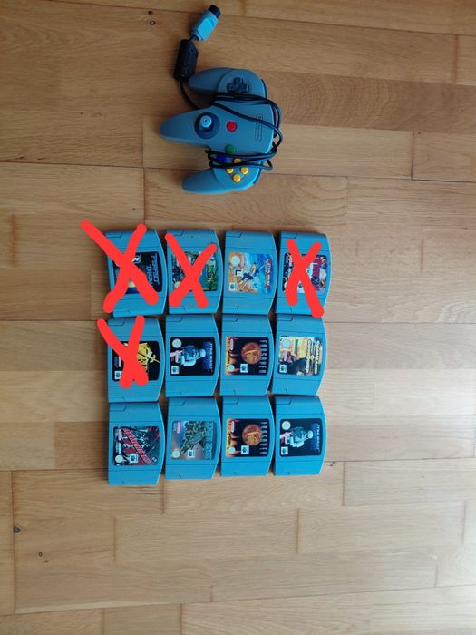 Controler și jocuri nintendo 64 retro