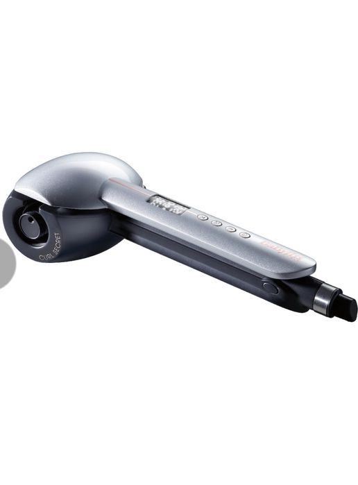 Ondulator Automat Ionic Curl Secret OPTIMUM BaByliss C1600E, 3 trepte de temperatura 180-230°C, Argintiu