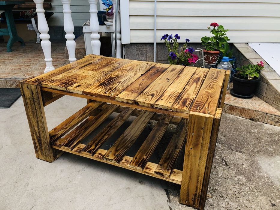 Градински палетни мебели