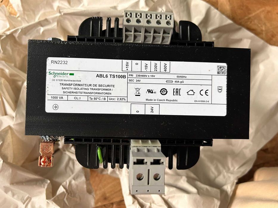 Transformator De Tensiune - 230 - 400 V - 1 X 24 V - 1000 Va