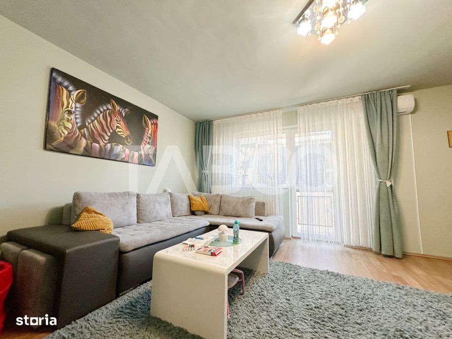 Apartament cu 2 camere decomandate mobilat cartier Intre Lacuri