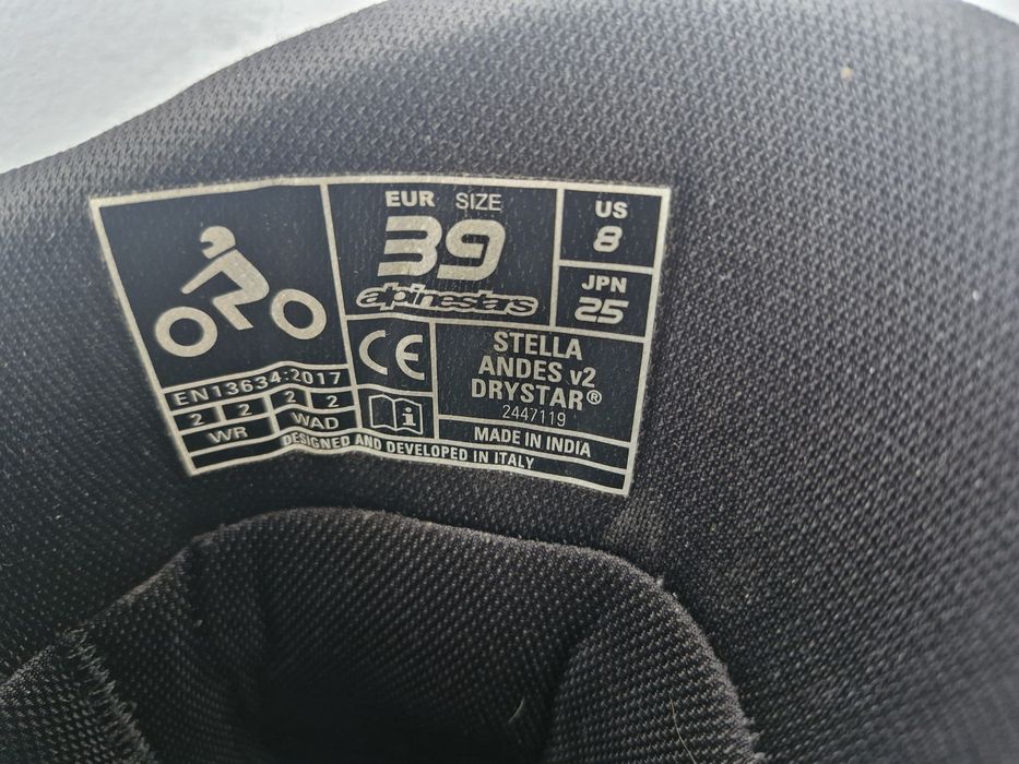 Ghete moto Alpinestars Stella Andes