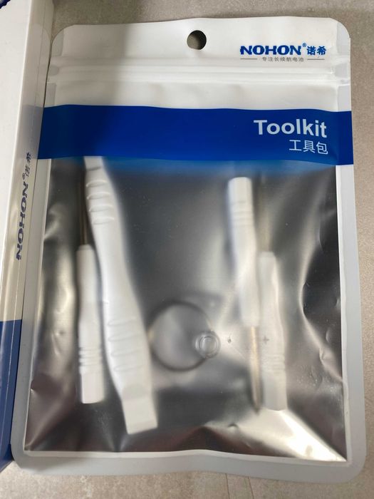 Нова подсилена батерия NOHON за iPhone SE 3 (2022), 2018mAh + Пълен комплект инструменти