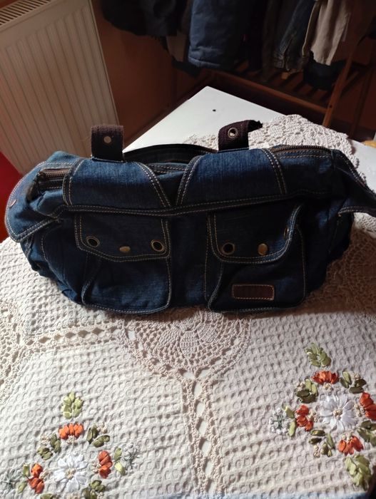 Geanta jeans unisex