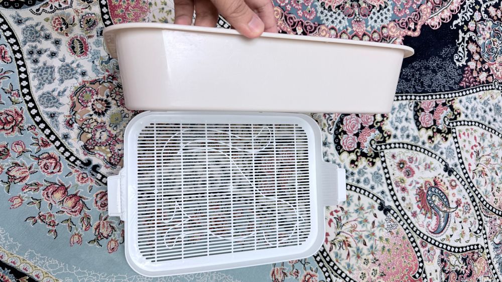 Лоток для кошки (с ситом)