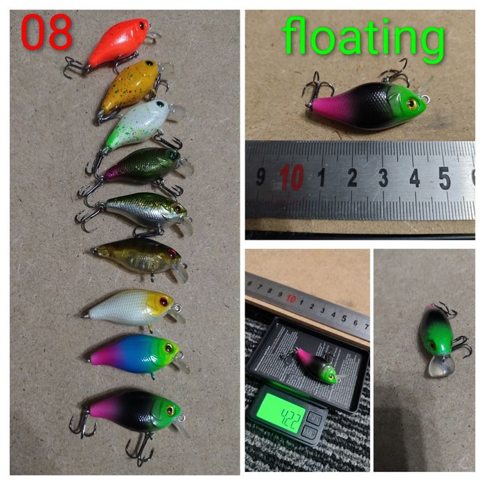 Voblere Pescuit Rapitor Clean Biban Pastrav ...