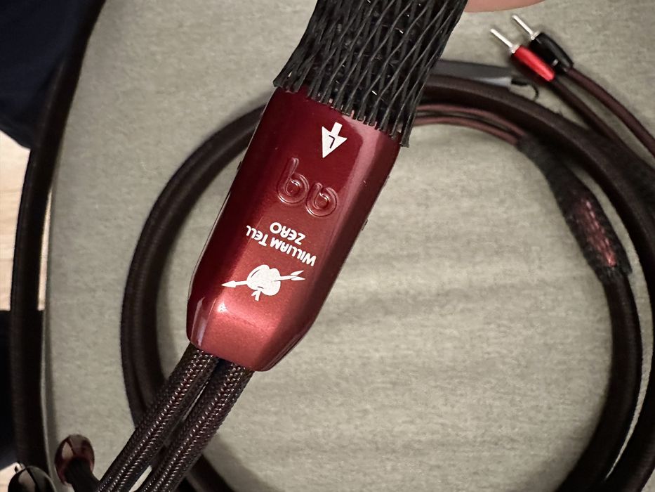 Audioquest William Tell Zero - cabluri boxe 2,5m clone