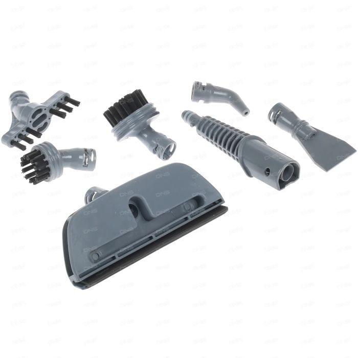 Паровая швабра + пароочиститель с 8 насадками от DEXP (Россия).