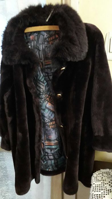 Haina NOUA blana naturala mas.48-50 XXL medie MOV merinos molton