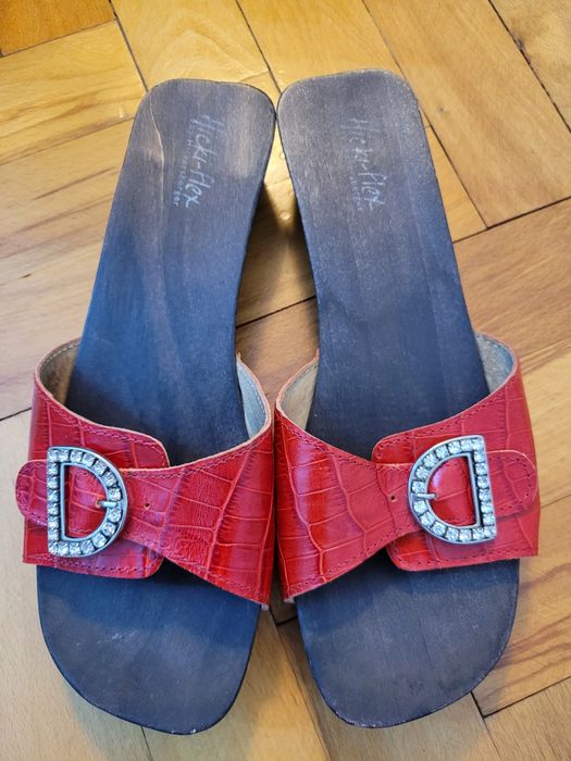 Papuci de piele naturală Hickersberger