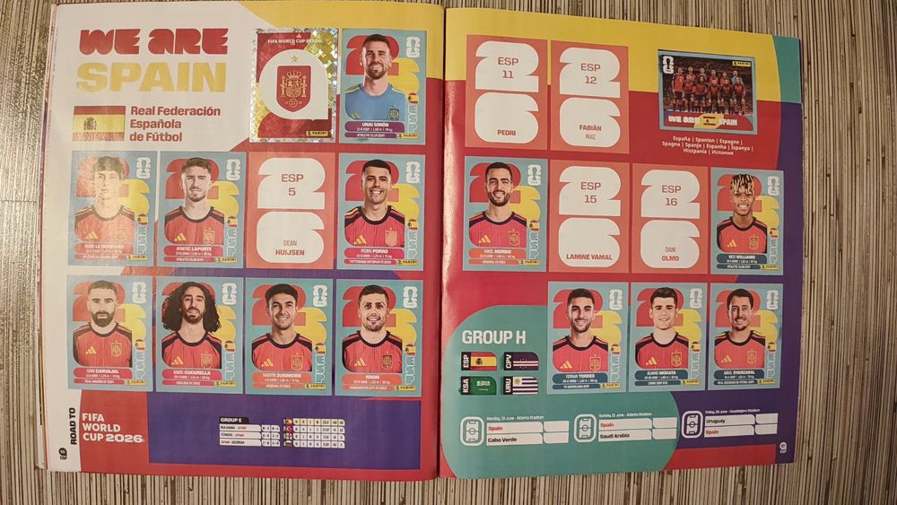 Album stickere Panini Cupa Mondiala SUA 2026,