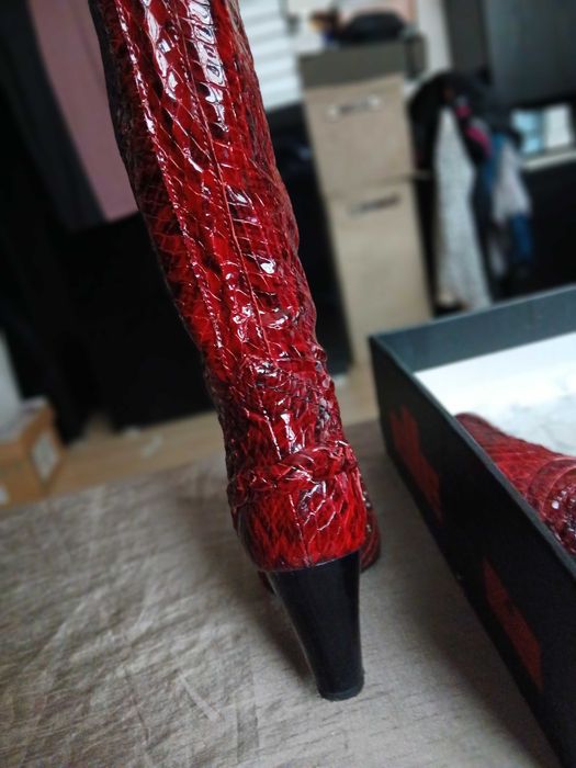 Дамски ботуши , естествена кожа, No 36 36