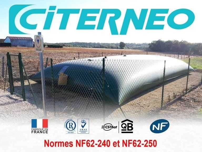Rezerva apa in rezervoare flexibile CITERNEO Franta - pentru irigatii