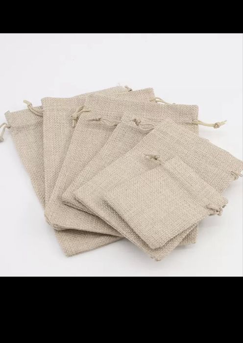 Льняные МЕШОЧКИ для подарков и упаковки