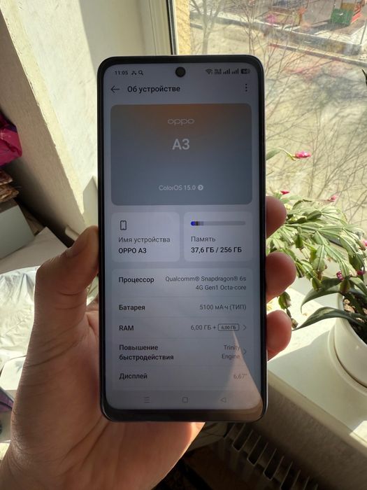 Oppo A3 6/256Gb в идеальном состояние
