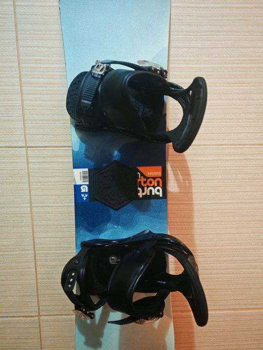 Placa snowboard Burton 110cm- legaturi burton