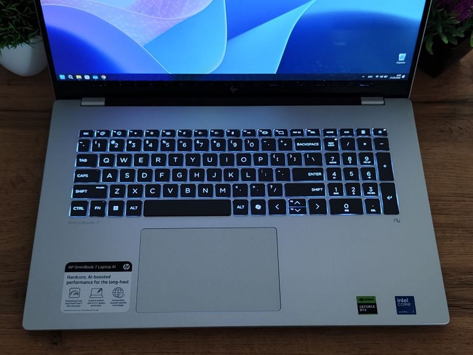 Срочно ! HP Omnibook X Ai 17 2026 ultra 7 gen2 RTX 2TB