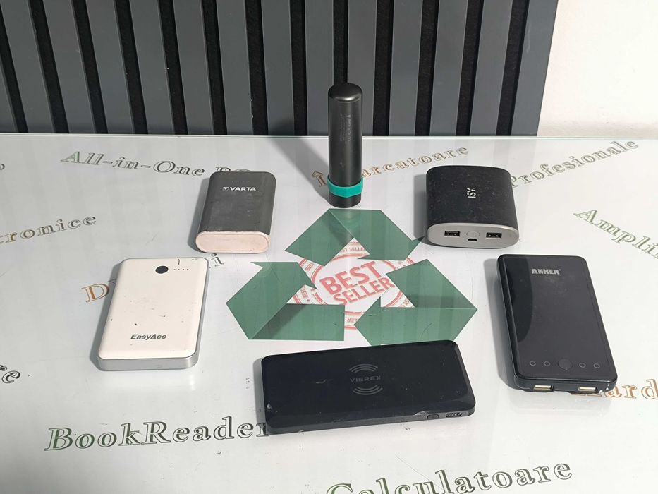 Lot Power Bank-uri și Încărcătoare Portabile - Diverse Mărci
