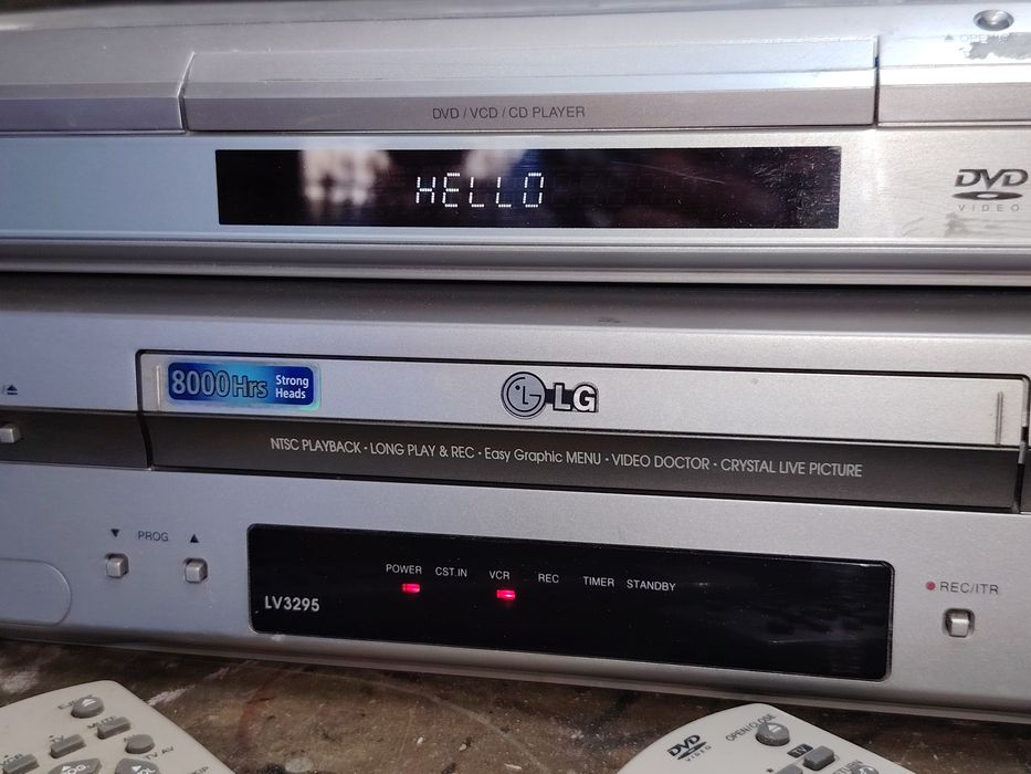 DVD & VHS LG vintage