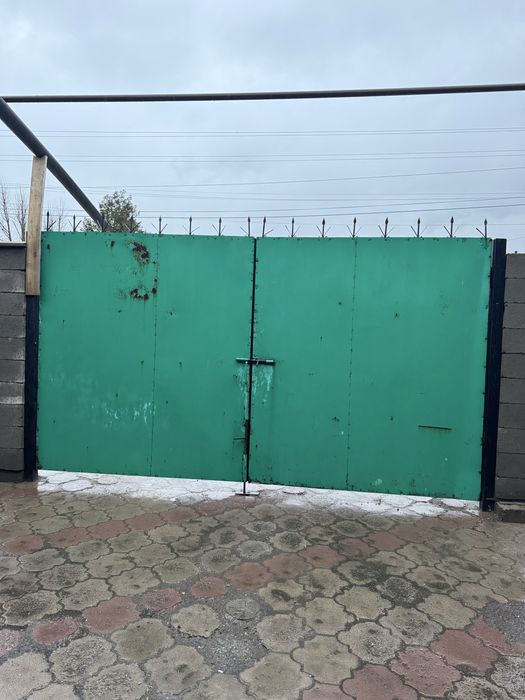 Ворота и калитка железные