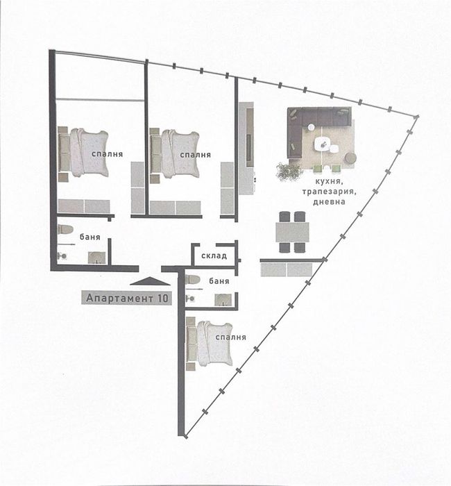 Четиристаен апартамент на последен етаж! Панорамни гледки! кв. Драгал