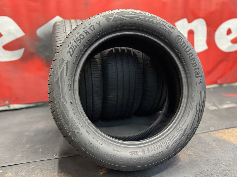 225 50 17, Летни гуми, Continental EcoContact6SSR, 4 броя